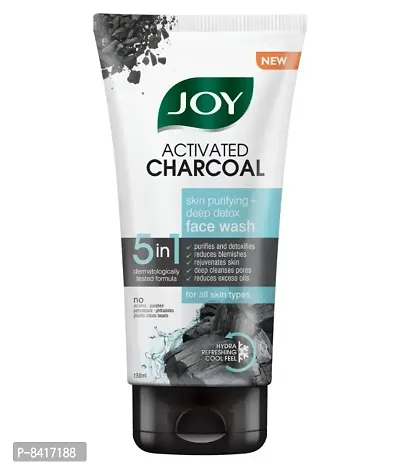 Joy Activated Charcoal Face Wash-thumb0