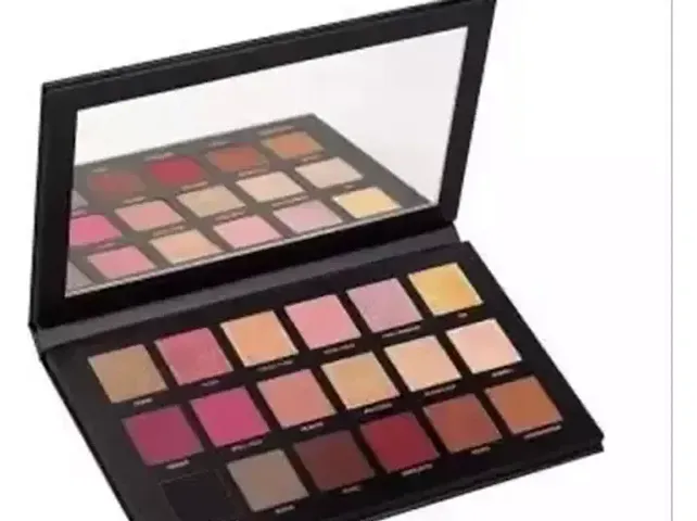 Beautiful Eye Shadow Pallet And Essential Makeup Products Combo