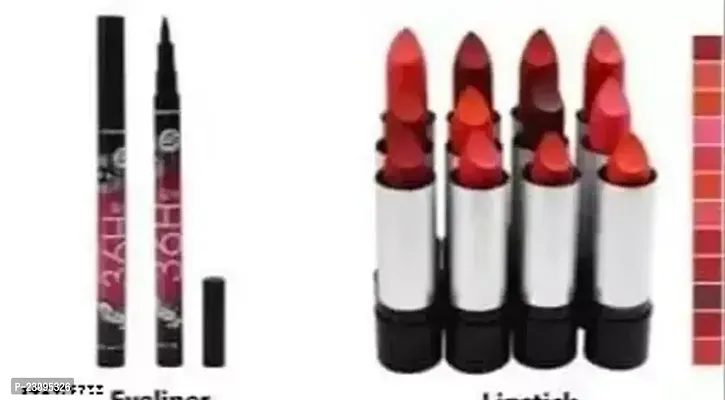 Premium Quality Lipstick With Eyeliner