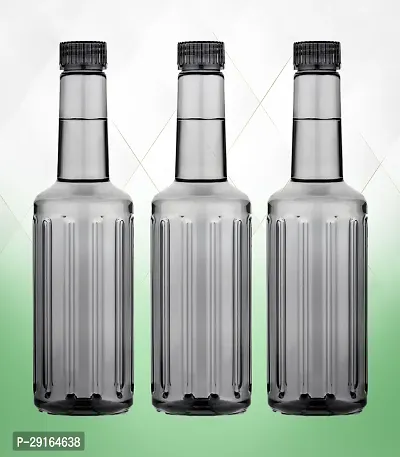 Stylish Plastic Fridge Water Bottle Set Of 3