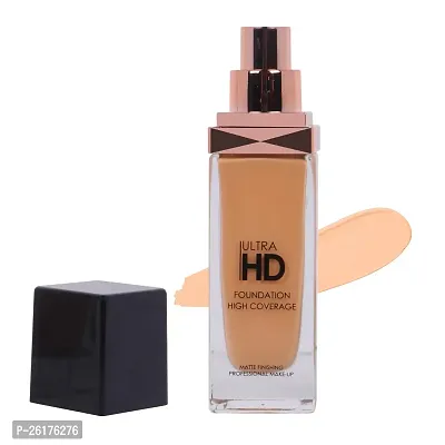 MISS LIRENN? Ultra HD High Coverage Professional Makeup Waterproof Foundation, Matte Finishing, 40 ML, Beige Color, Shade-05-thumb3