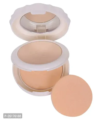 MISS LIRENN? SPF 23 PA+++ UVA/UVB Protection Multi-Shade Flawless Makeup Compact Powder, Matte Finish, Beige Color, 20 Gram,