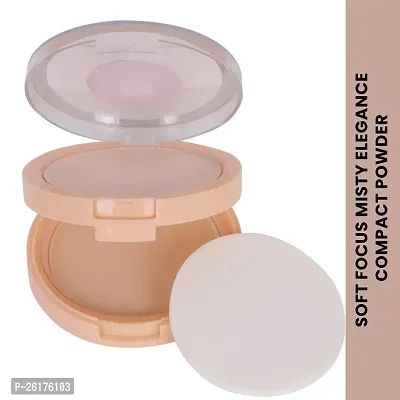 MISS LIRENN? Soft Focus Misty Elegance, Multi-Shade Flawless Makeup Compact Powder, Matte Finish, Beige Color, 18 Gram,-thumb2