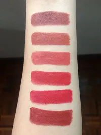 MISS LIRENN Matte Lip Gloss, Light Weight, Non-Sticky, Smudge Proof, Multicolor, Strawberry Flavour, 6 ML, Pack of 3 | Lip_Gloss_3_D2-thumb2