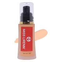 MISS LIRENN? Liquid Waterproof Foundation, Matte Finishing, 50 ML, Beige Color, Shade No-03-thumb2