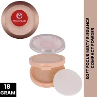 MISS LIRENN? Soft Focus Misty Elegance, Multi-Shade Flawless Makeup Compact Powder, Matte Finish, Beige Color, 18 Gram,-thumb2