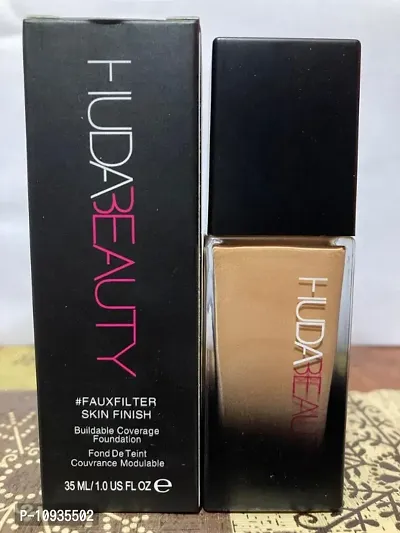 Fauxfilter Skin Finish, Buildable Coverage Waterproof Liquid Foundation, Shades 01, 35 ML, Pack of 1-thumb0