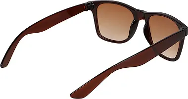 Fabulous Brown Polycarbonate Wayfarer For Men-thumb2