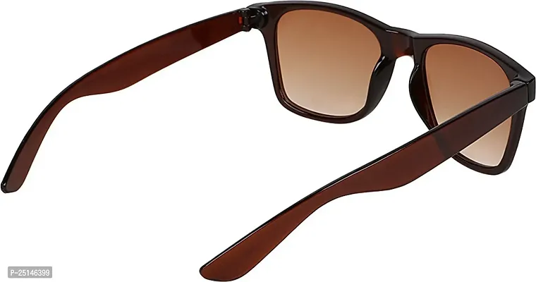 Fabulous Brown Polycarbonate Wayfarer For Men-thumb3