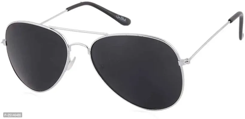 Fabulous Black Metal Aviator For Men-thumb0