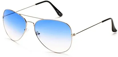 Fabulous Blue Plastic Aviator For Men-thumb2