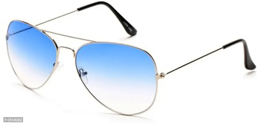 Fabulous Blue Plastic Aviator For Men-thumb3