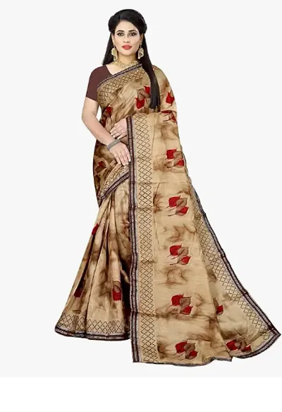 Elegant Art Silk Self Pattern Saree With Blouse Piece For Women