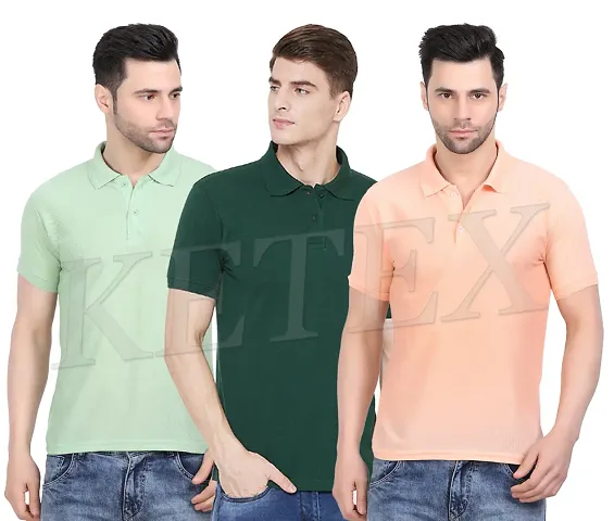 New Launched Cotton Blend Polos For Men 