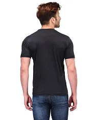 Men Multicolored Polyester Blend Round Neck Dri-Fit T-Shirt (Pack Of 3)-thumb2
