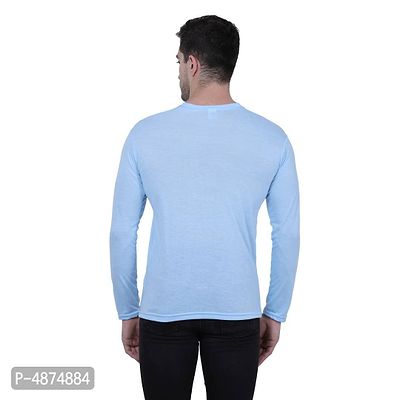 Men's Multicoloured Cotton Blend Solid Round Neck Tees (Pack of 4)-thumb2