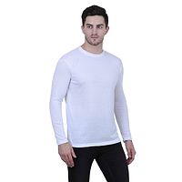 Men's Multicoloured Cotton Blend Solid Round Neck Tees (Pack of 4)-thumb3