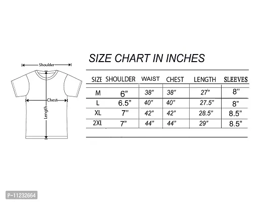 Trendy Men Polyester Round Neck T-Shirt-thumb4