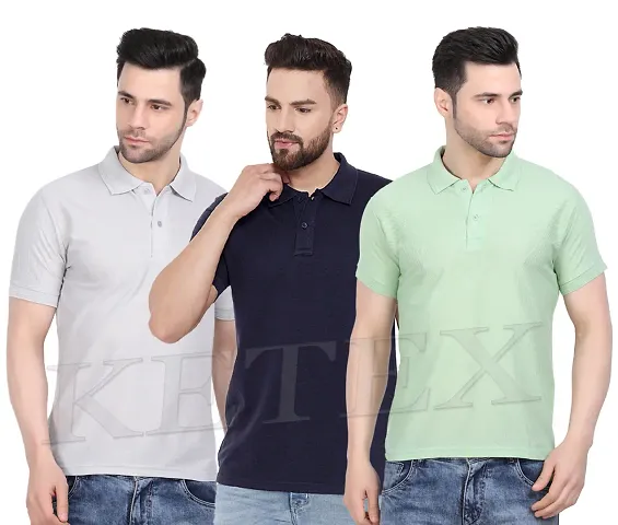 Must Have Cotton Blend Polos For Men 