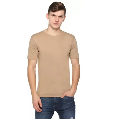 Men Cotton Round Neck T Shirt