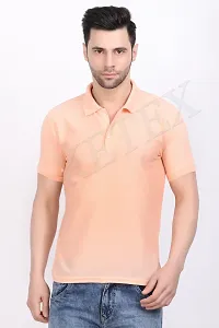 Reliable Multicoloured Polycotton Solid Polos For Men-thumb1