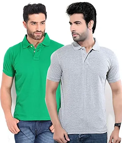 Concepts KETEX Polyster/Cotton Blend Polo Collar Men's Tshirt (Pack of 2)