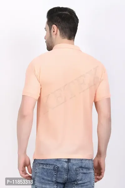 Reliable Multicoloured Polycotton Solid Polos For Men-thumb3