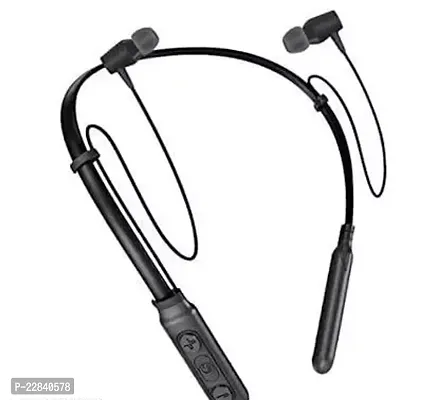 Stylish Black In-ear Bluetooth Wireless Headsets With Microphone-thumb0