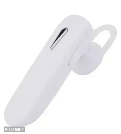 Stylish White In-ear Bluetooth Wireless Headsets With Microphone-thumb0