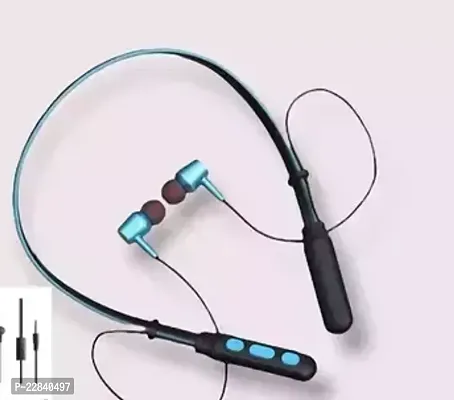 Stylish Black In-ear Bluetooth Wireless Headsets With Microphone-thumb0