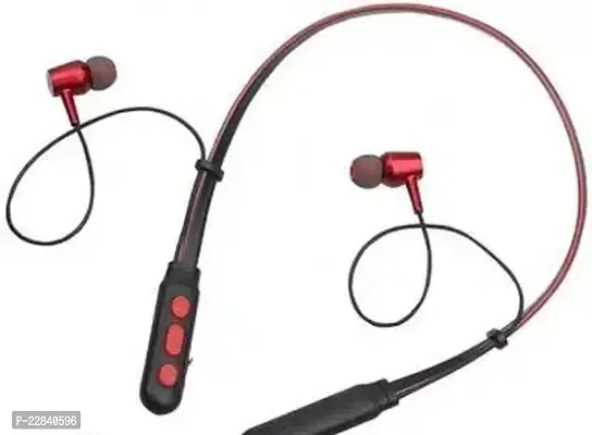 Stylish Black In-ear Bluetooth Wireless Headsets With Microphone-thumb0