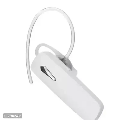 Stylish White In-ear Bluetooth Wireless Headsets With Microphone-thumb0