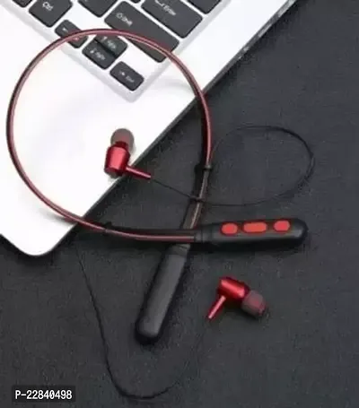 Stylish Black In-ear Bluetooth Wireless Headsets With Microphone-thumb0