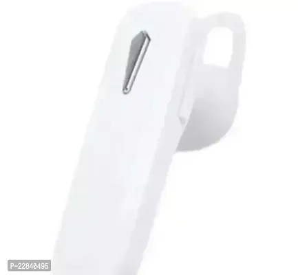 Stylish White In-ear Bluetooth Wireless Headsets With Microphone-thumb0