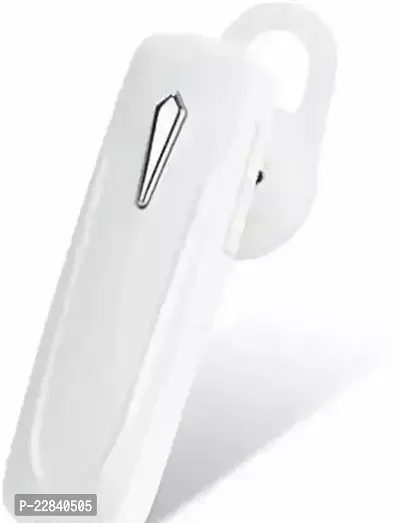 Stylish White In-ear Bluetooth Wireless Headsets With Microphone