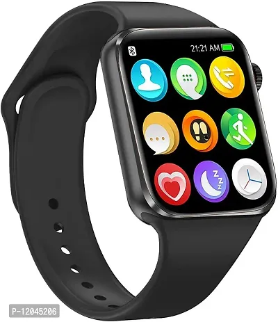 T500 Bluetooth Calling Function Smartwatch  (Black Strap)-thumb0