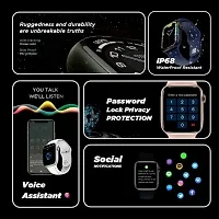 T500 Bluetooth Calling Function Smartwatch  (Black Strap)-thumb4