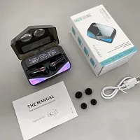 M28 Wireless Earbuds Tws Bluetooth 5 1 Gaming Monster Earphones Touch Control Headphones Microphone Mirror Screen Mini Led Display Excellent Sound Ensure Fast Stable Connection Waterproof-thumb4