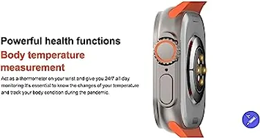 S8 Ultra Series Smart Watch Body Call Smartwatch Series 8 Mart Watch With Heart Rate Blood Pressure And Spo2 Monitor Will Record Your All Day Activities Like Steps-thumb1