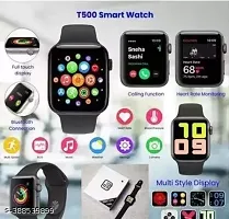 T500 Smart Watch with Bluetooth Calling Smartwatch. ( Black)-thumb3