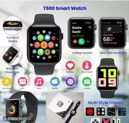 T500 Smart Watch with Bluetooth Calling Smartwatch. ( Black)-thumb3