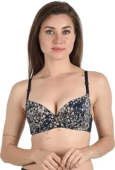 Panky Wears Polycotton Push-up Lightly Padded Bra