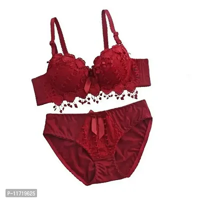 Classic Polycotton Embroidered Lingerie Sets-thumb0