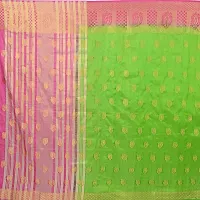 TANI BANATraditional Blaton Kanjeevaram Woven Banarasi Ombre Silk Saree-thumb4