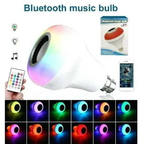 Smart Lighting Music Bulb With Bluetooth Speaker Music Color Changing Bulb