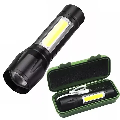 Smart Rechargeable LED Torch Flashlight