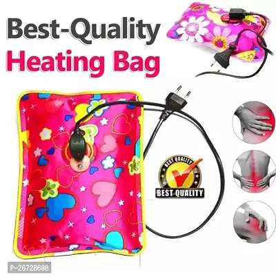 hot water bag electric heating pad hot bags for pain relief electric hot water bag heating bag hot pack hot water bags for pain relief (Multicolor)