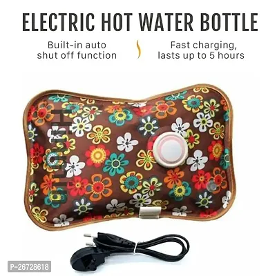 hot water bag electric heating pad hot bags for pain relief electric hot water bag heating bag hot pack hot water bags for pain relief (Multicolor)-thumb0