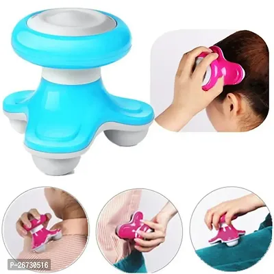 Mini Massager | Mimo Massager with USB Cable | Pain Relief Mini Vibration Full Head and Body Massager | Neck massager | Back massage machine Multicolor (Pack of 1)