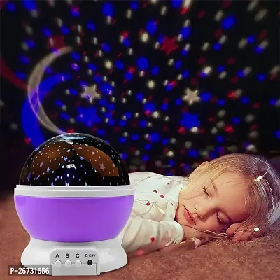 LED Star Light Cosmos Projector Galaxy Night Lamp, Kids Room Lights, Star Master Dream Rotating Projector Lamp for Bedroom, Decoration, 360 Degree Rotating Moon Sky Romantic Gifts-thumb0